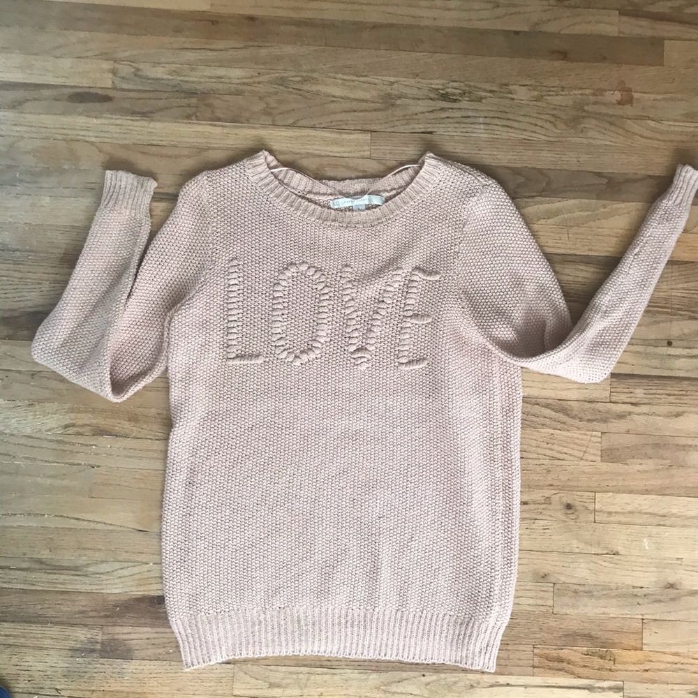 LC Lauren Conrad LOVE Sweater